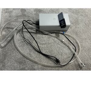 Sleep Number Air Bed Pump Grey Dual Hoses Two Chamber Model NXT03DR Remote Video